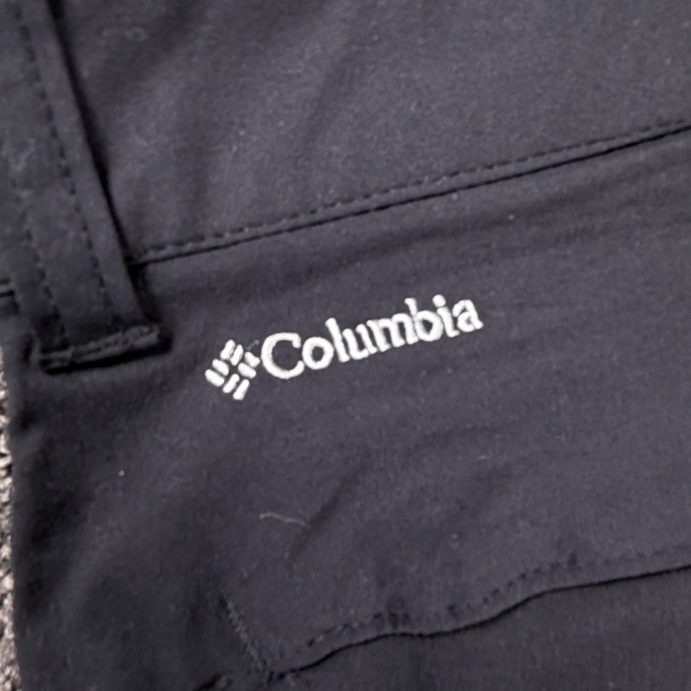 Columbia Pants Womens 4 Saturday Trail Black Omni-Shield Stretch EUC - Picture 10 of 11